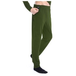 Spodnie z ogrzewaniem Glovii GP1CS (S; kolor zielony)