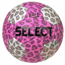 Piłka ręczna Select Light Grippy DB EHF różowo-beżowa 12134
