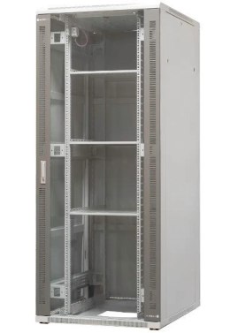 EmiterNet Szafa ramowa stojąca 42U, drzwi przód blacha/szkło, 800x1000x1980mm (szer./gł./wys.)