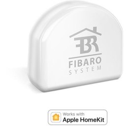 Fibaro | Pojedynczy przełącznik | Apple HomeKit | Biały