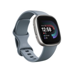 Fitbit Inteligentny zegarek NFC GPS (satelitarny) Ekran dotykowy AMOLED Monitorowanie aktywności 24/7 Wodoodporny Bluetooth Wi-F