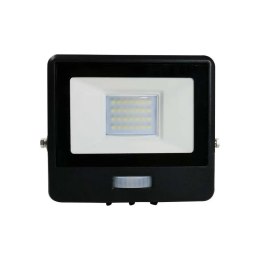 Projektor LED V-TAC 10W SAMSUNG CHIP Czujnik Ruchu Czarny Z MUFĄ VT-118S 3000K 735lm 5 Lat Gwarancji