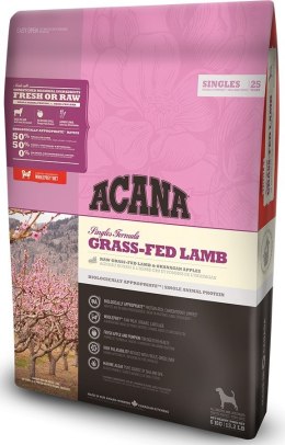 ACANA Singles Grass-Fed Lamb - sucha karma dla psa - 6 kg
