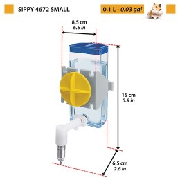 FERPLAST SIPPY 4672 SMALL - pojnik automatyczny dla gryzoni - 100 ml