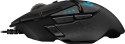 Mysz Logitech G502 Hero 910-005470 (optyczna; 16000 DPI; kolor czarny)