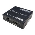 Splitter HDMI 1x2 4K*30Hz Aktywny Rozdzielacz HDMI Techly