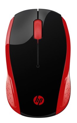 Mysz HP Wireless Mouse 200 Empress Red bezprzewodowa czerwono-czarna 2HU82AA