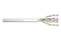 Kabel typu linka DIGITUS kat.6, U/UTP, AWG 26/7, LSOH, 100m, szary